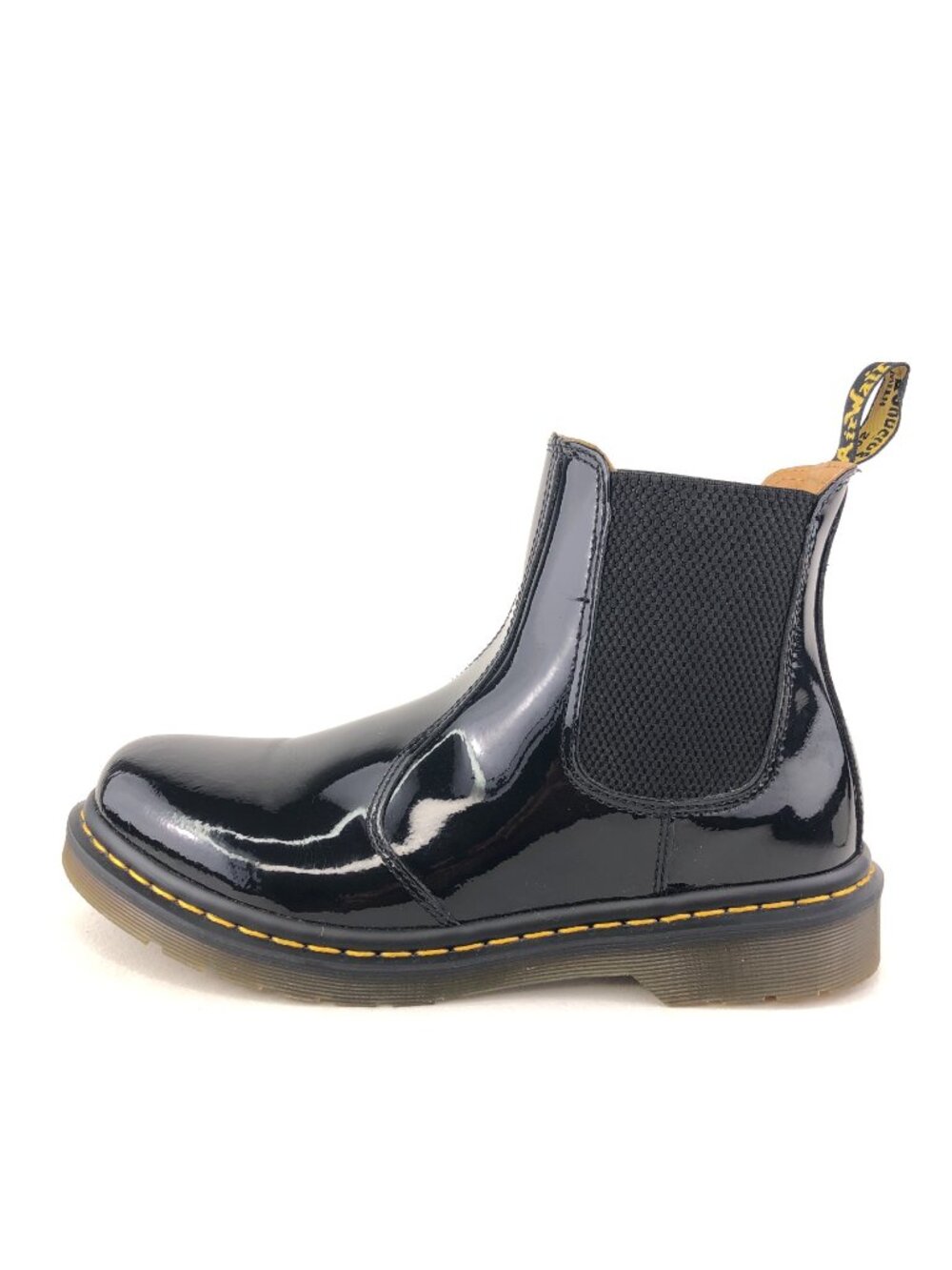 Dr. Martens 2976 Patent Leather Chelsea Boots 10